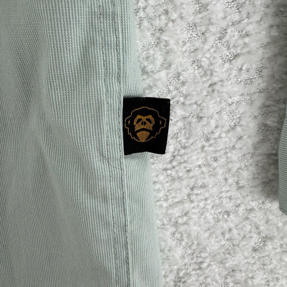 Howler Bros Gaucho Snapshirt  Embroidered Toucans Mens  Large Green Western - Picture 6 of 13